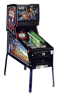 Star Wars של חברת Williams מערכת "Pinball 2000"